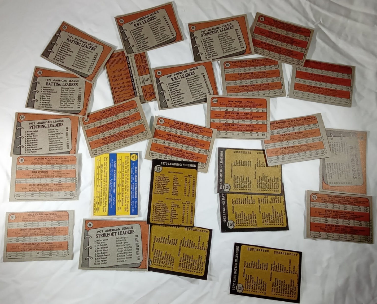 1970s Topps Baseball Card Lot (25)