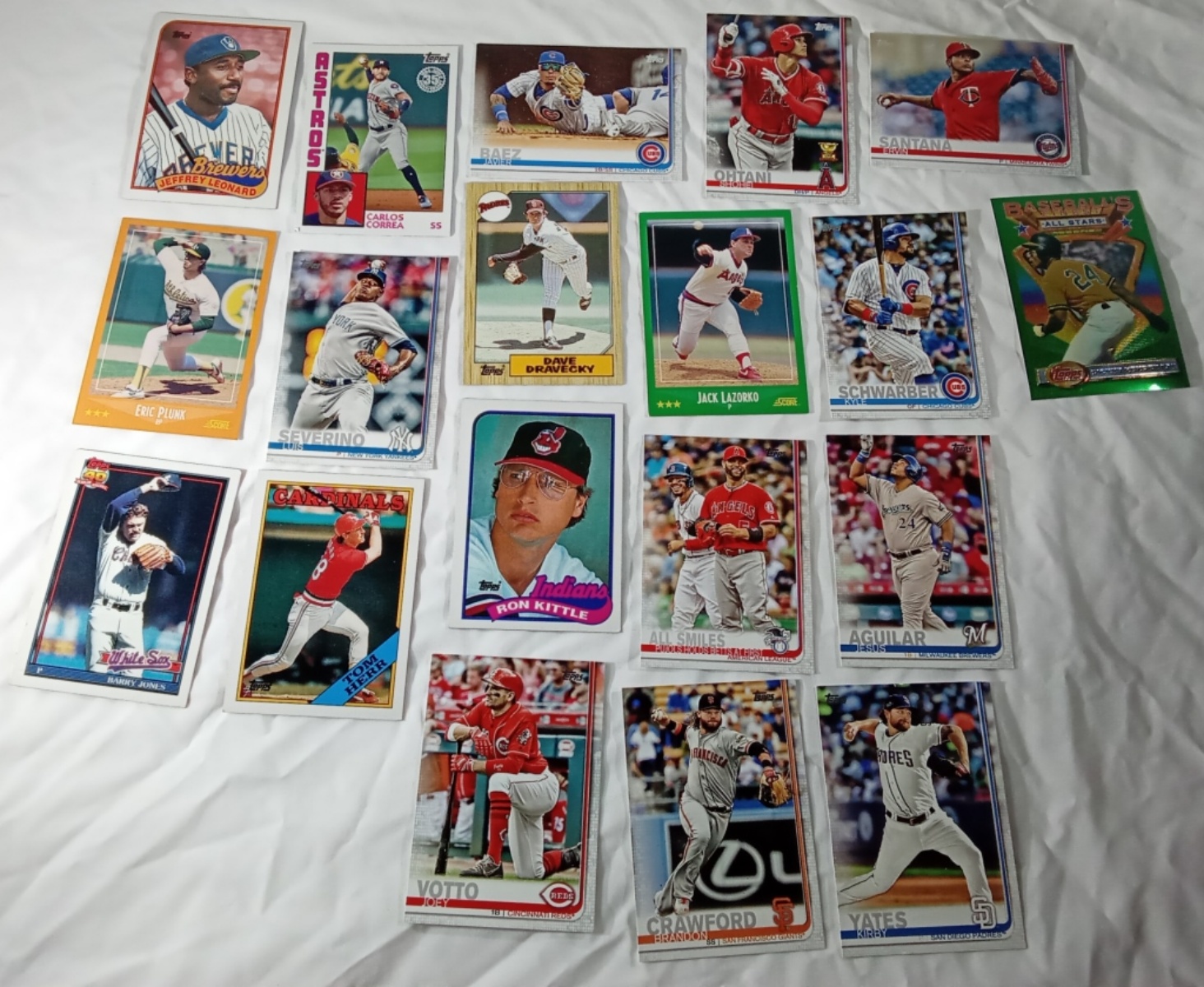 1990s-2000s Baseball Cards Lot Ohtani Baez +More