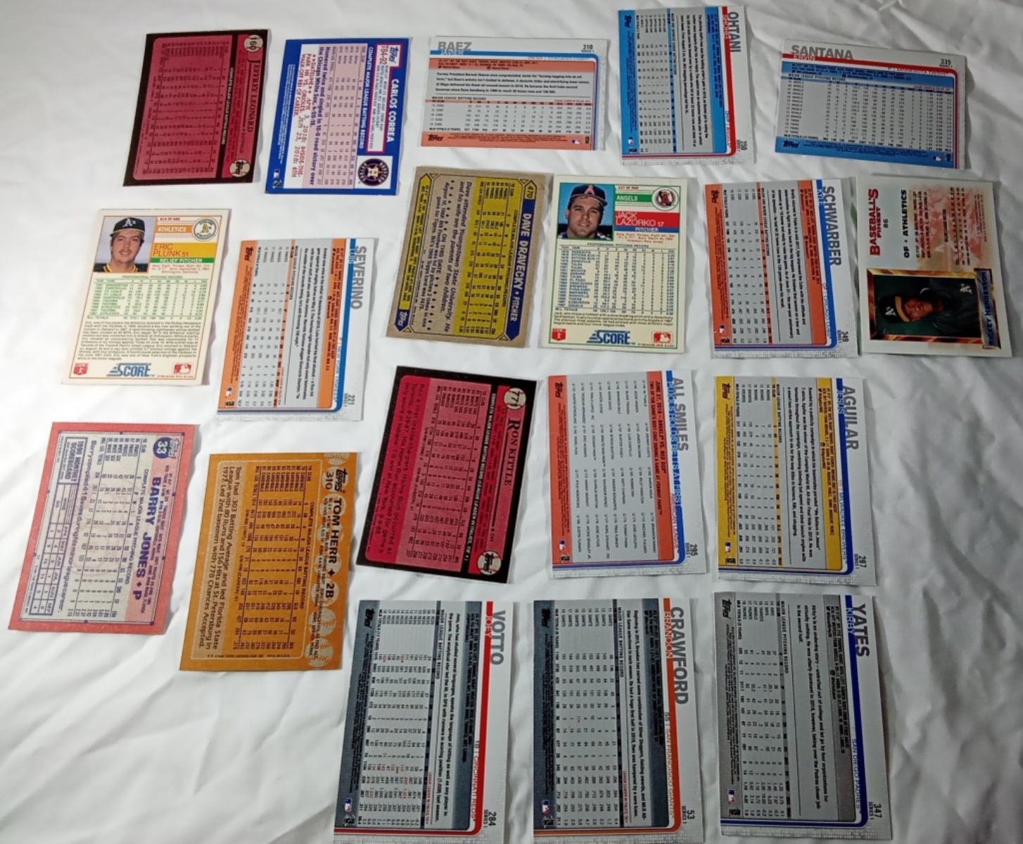 1990s-2000s Baseball Cards Lot Ohtani Baez +More