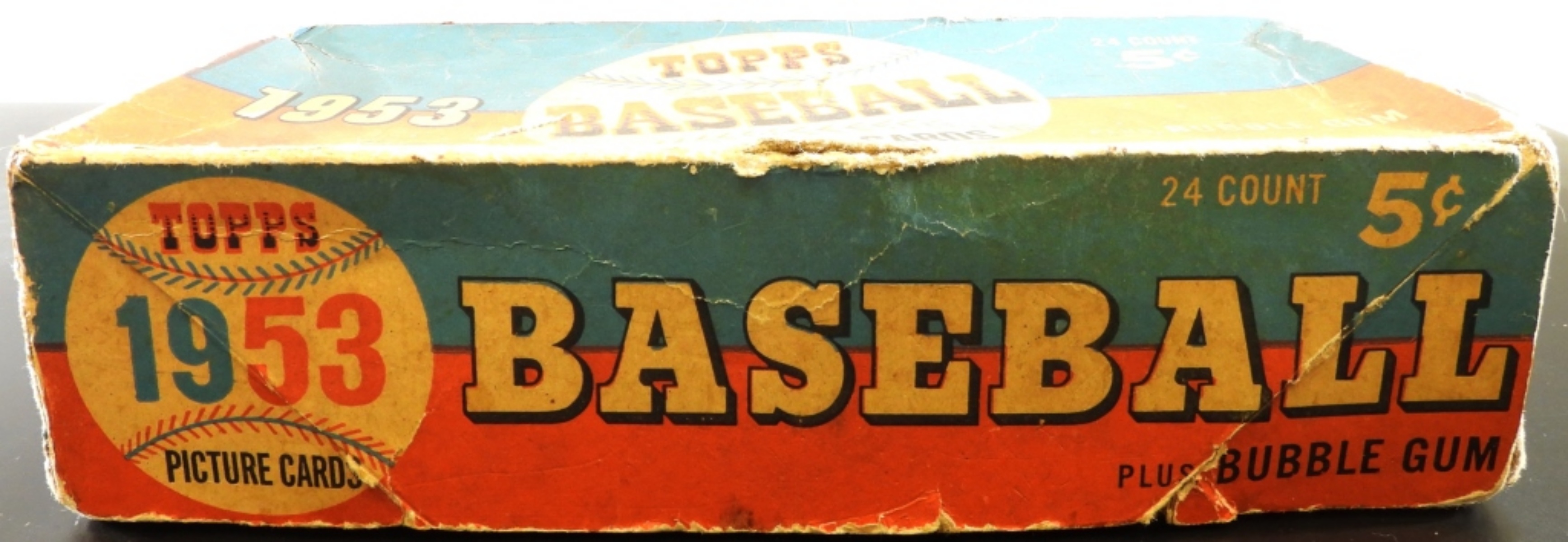 1953 Topps Baseball Card Box Empty
