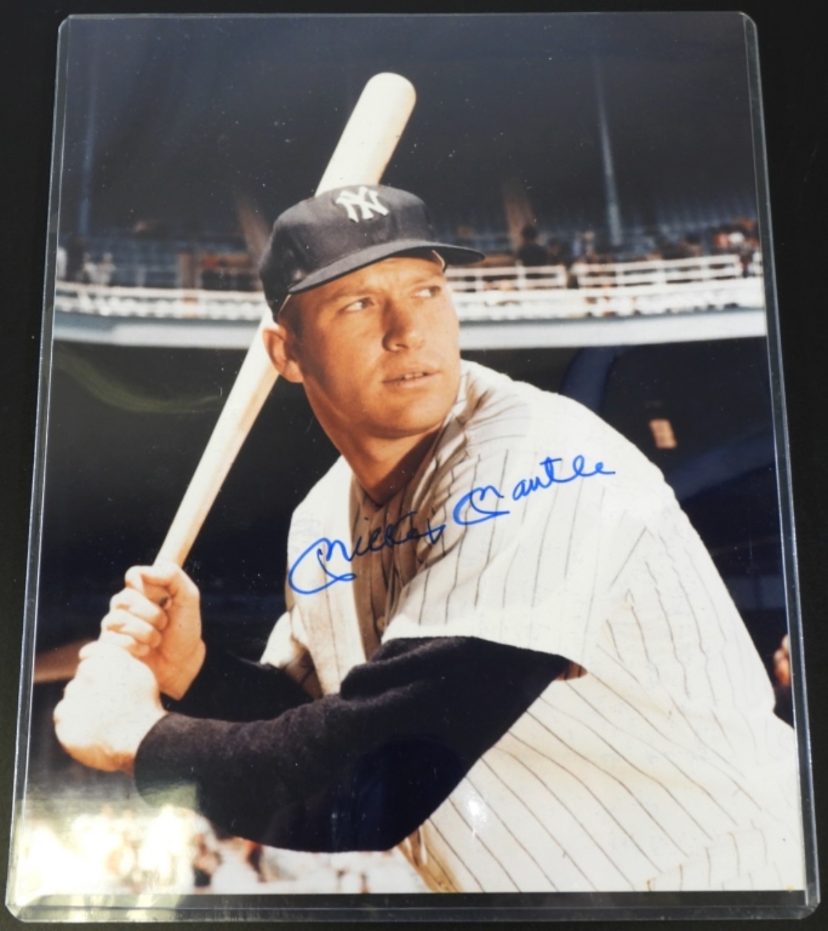 Mickey Mantle Signed Photo, FDS Certificate