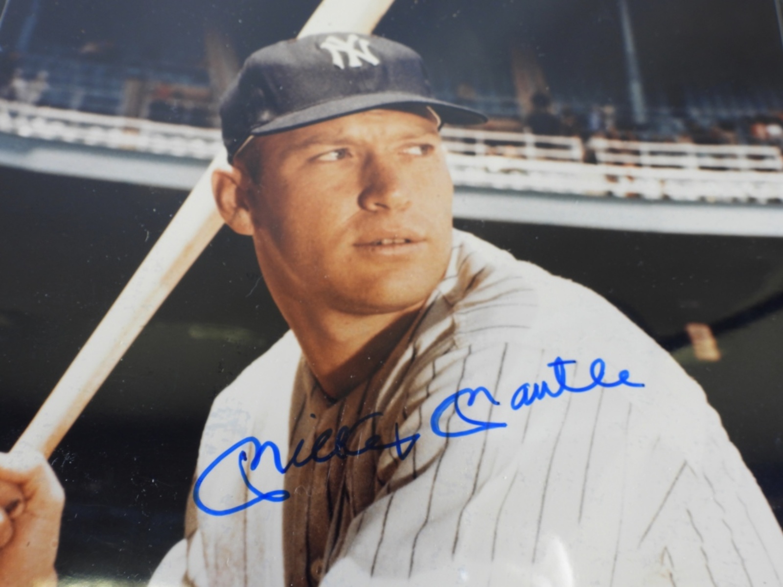 Mickey Mantle Signed Photo, FDS Certificate