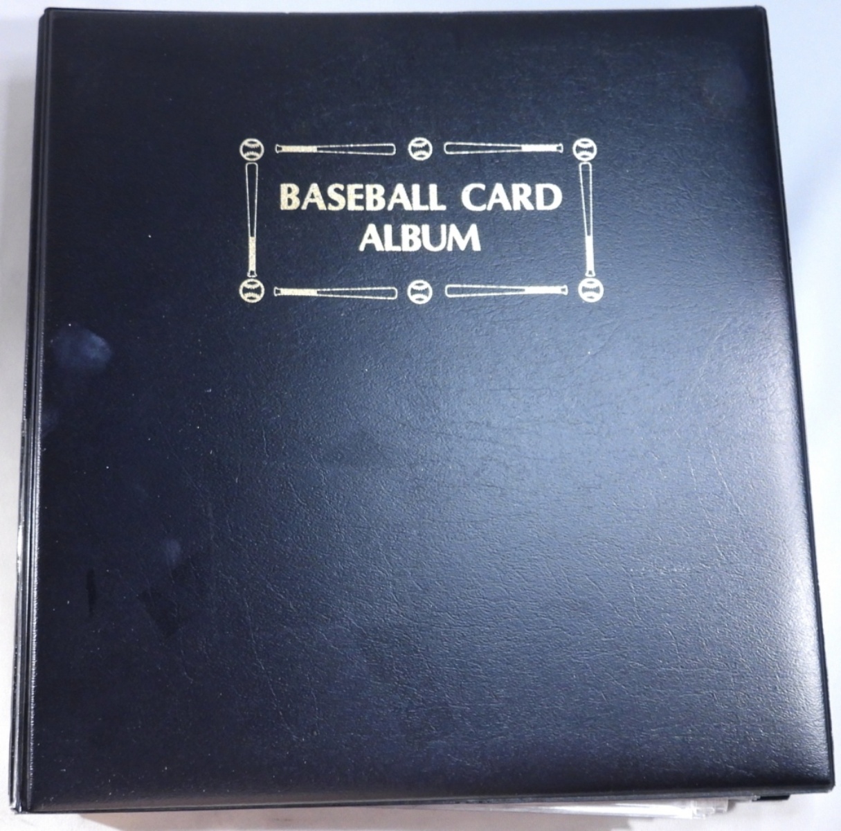 Vintage Baseball Card Album, Empty Binder