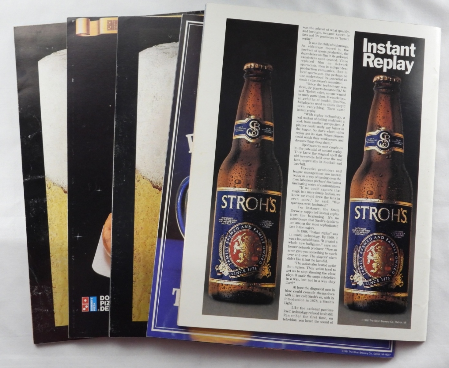 Detroit Tigers Yearbooks 1988-1992