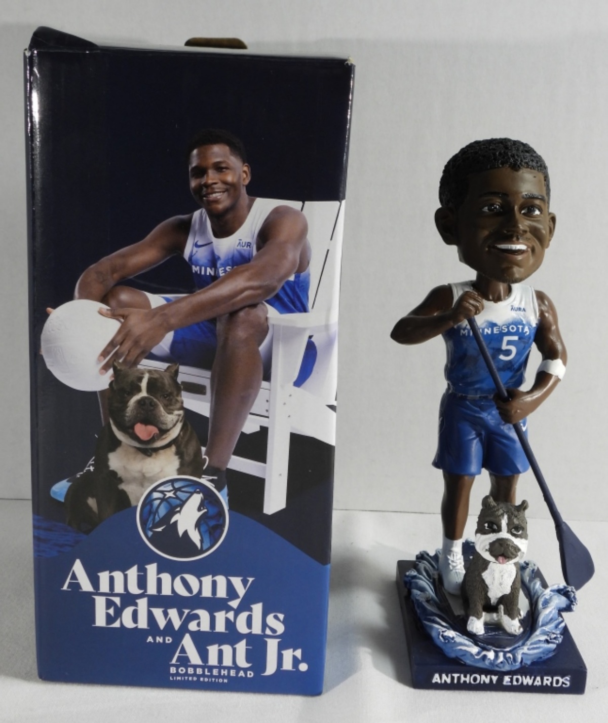 Anthony Edwards & Ant Jr BobbleHead 23-24