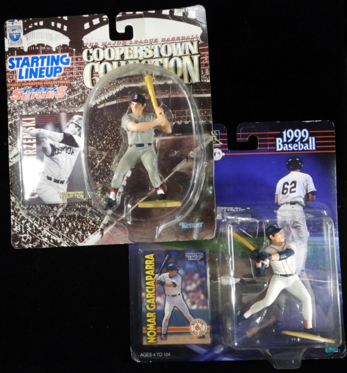 (2) Starting Lineup Superstar Collectibles G-VG
