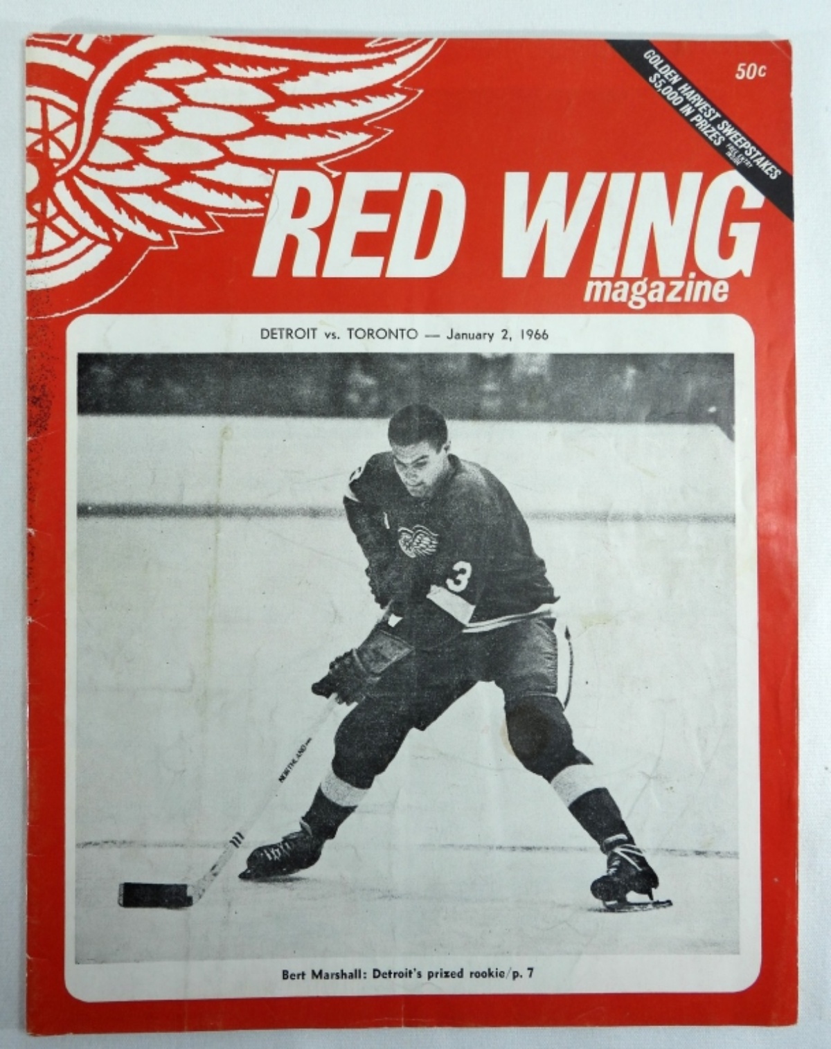 1966 Detroit Red Wings Magazine