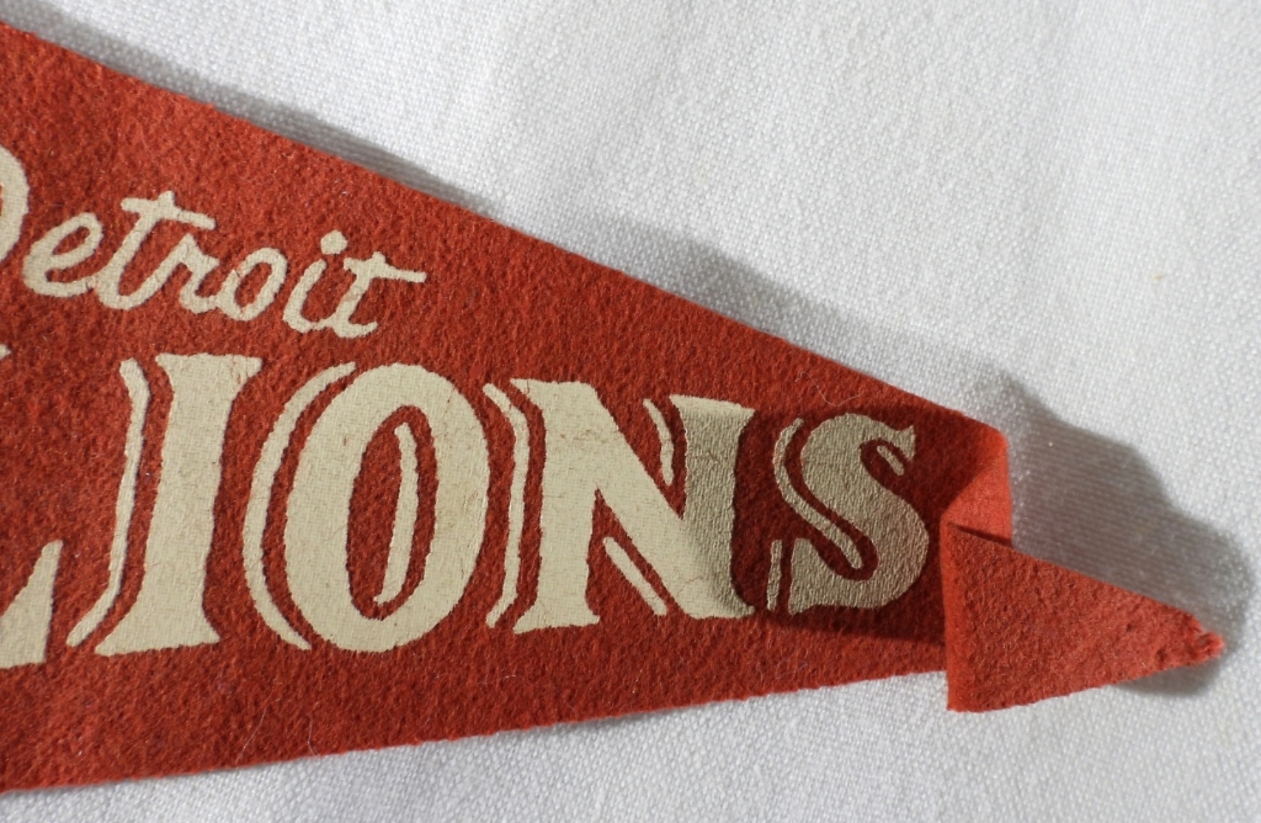 Red Detroit Tigers Mini Pennant
