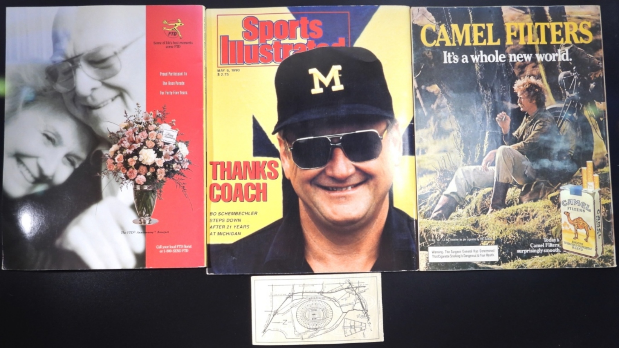 Sports Programs Lot: 1984 World Series, 1998 Rose
