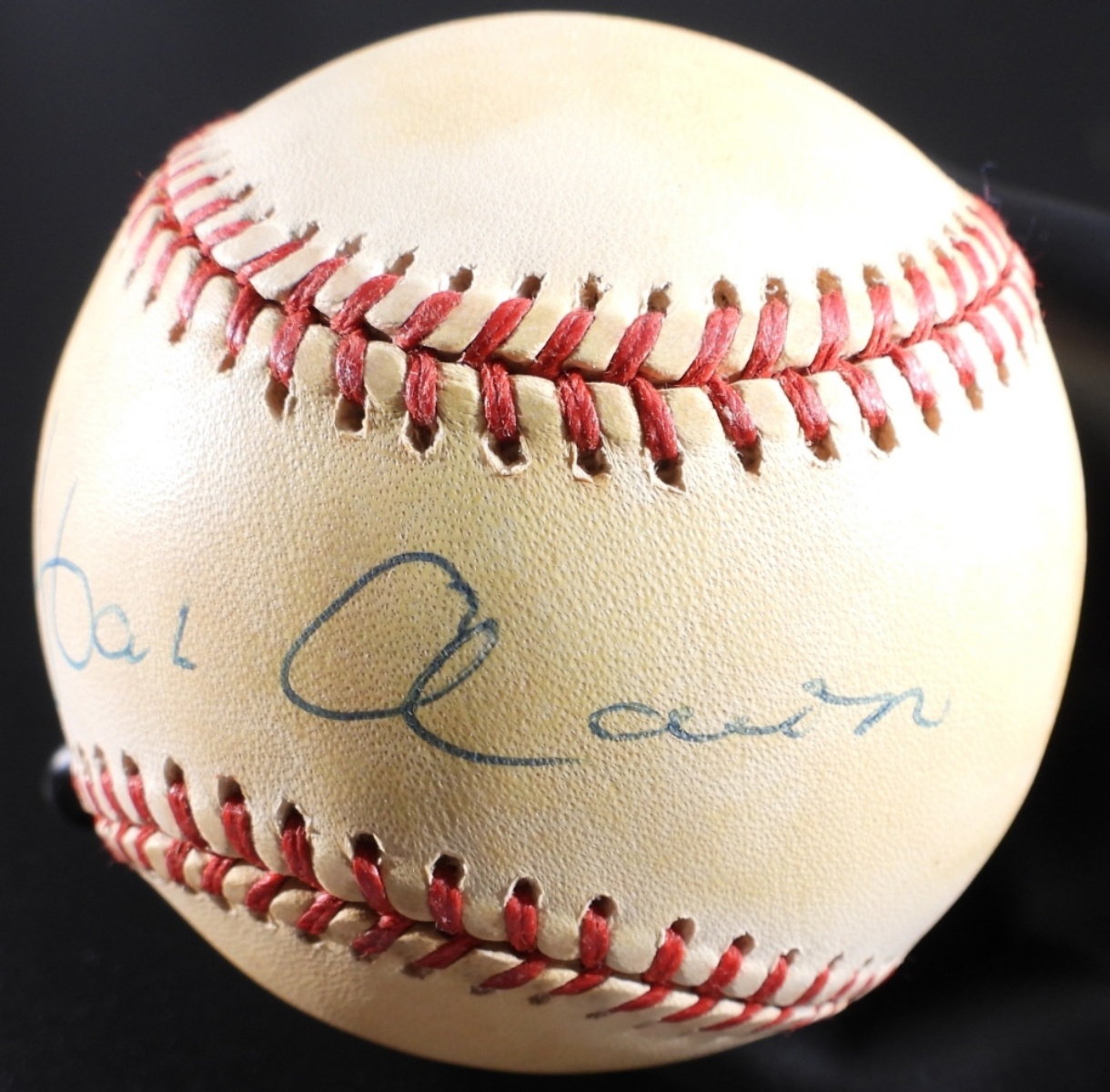 Hank Aaron Signed Jackie Robinson 50th Years