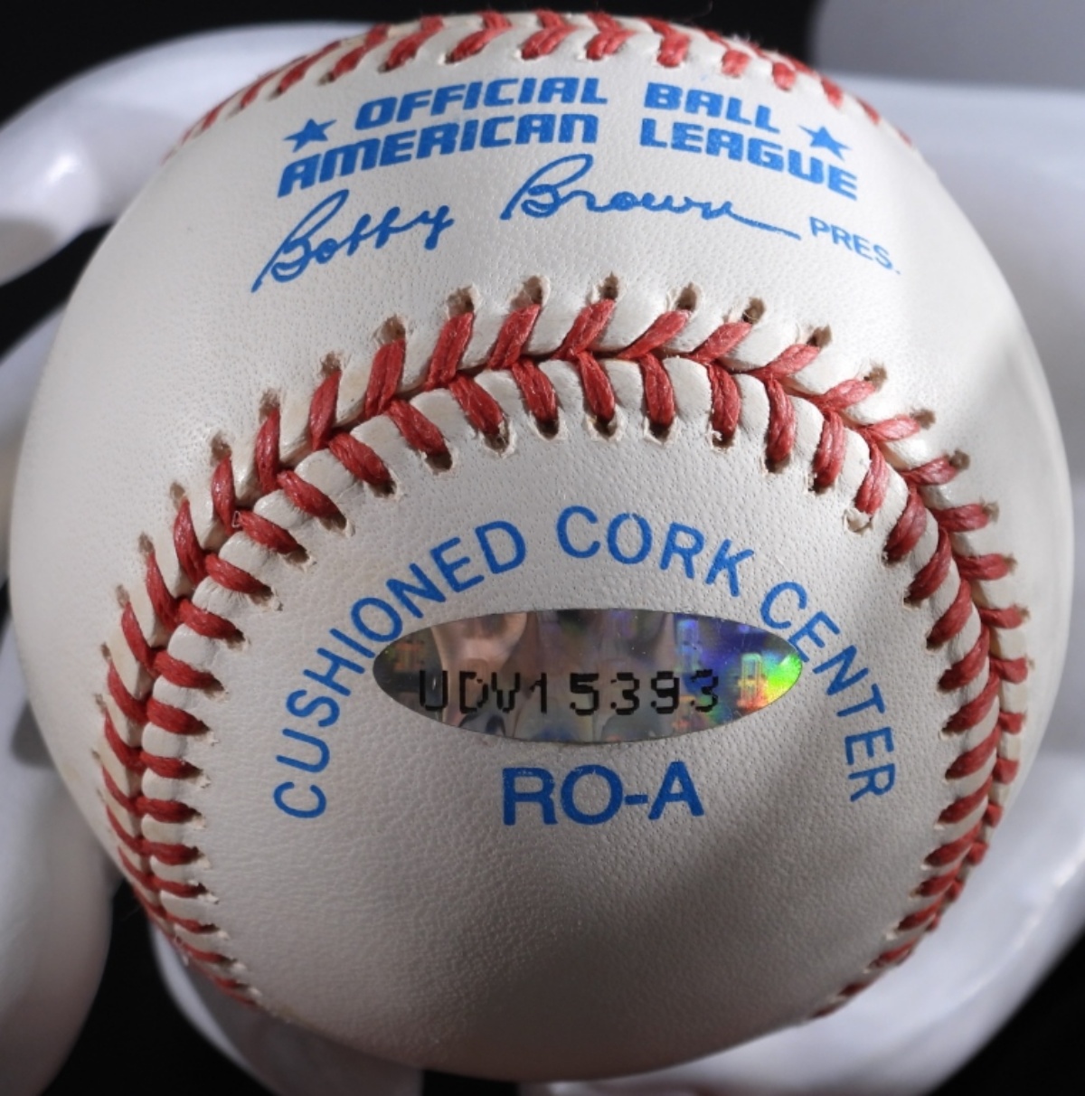 Ted Williams Signed Baseball Upper Deck COA