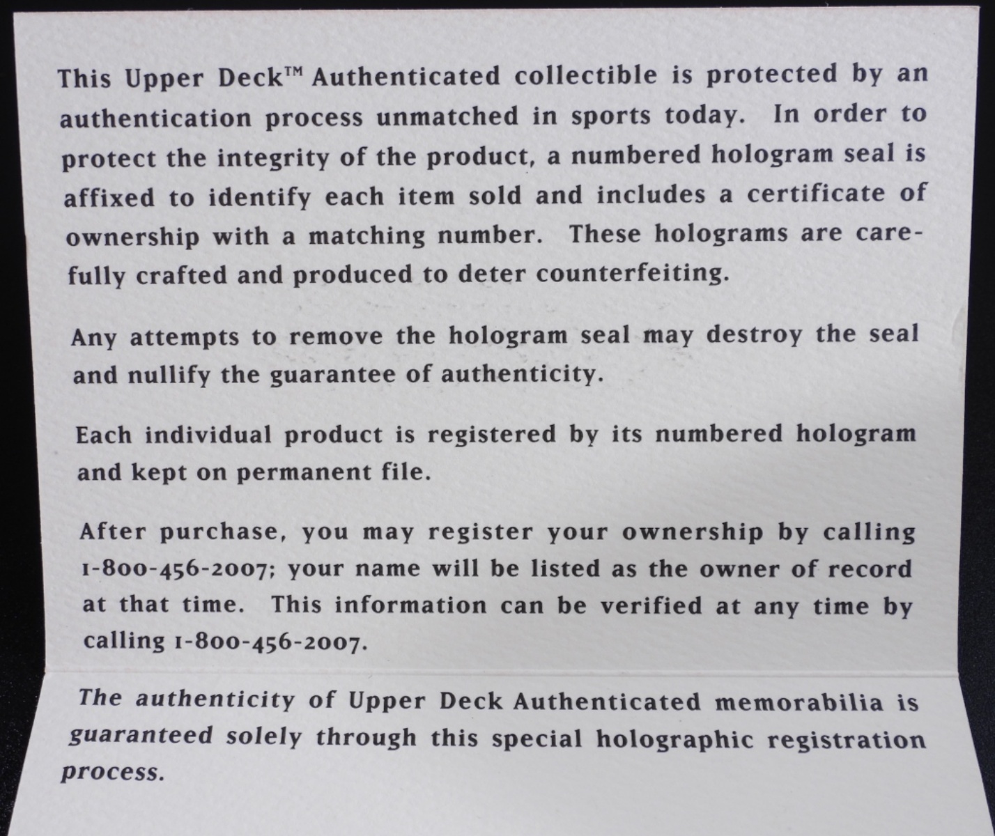 Reggie Jackson Signed Baseball Upper Deck COA