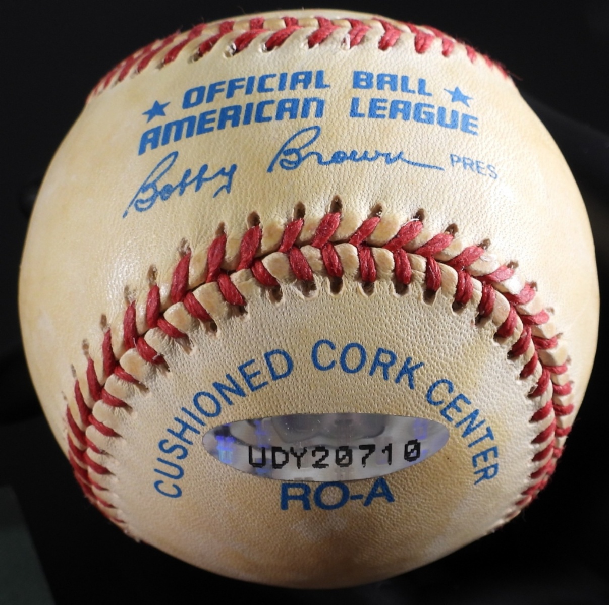 Reggie Jackson Signed Baseball Upper Deck COA
