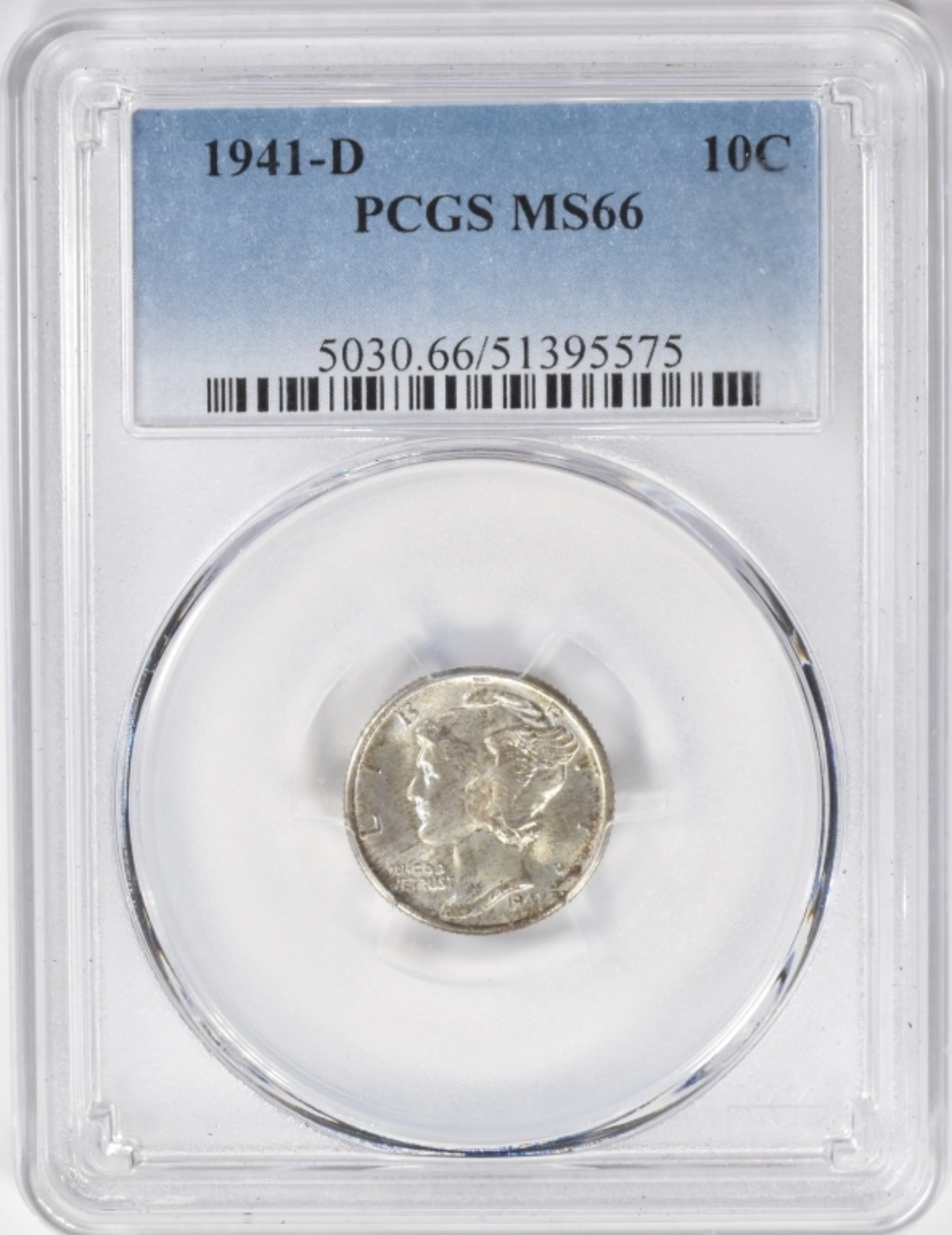 1941-D Mercury Dime MS66 PCGS