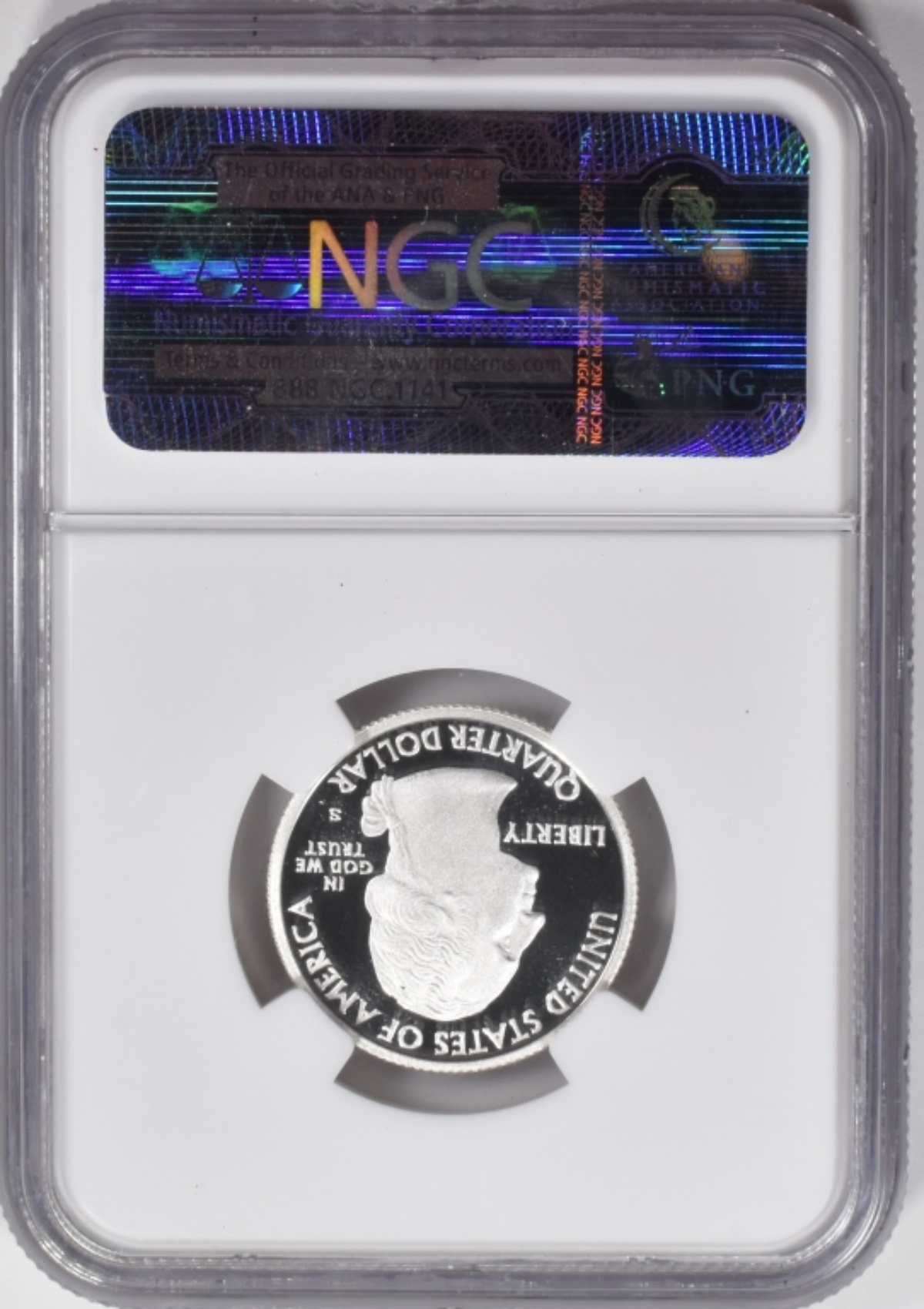 2009-S Silver Quarter PF70 Ultra Cameo NGC Guam