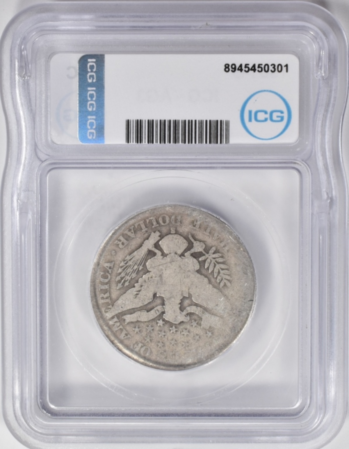 1901-S Barber Half Dollar AG3 ICG