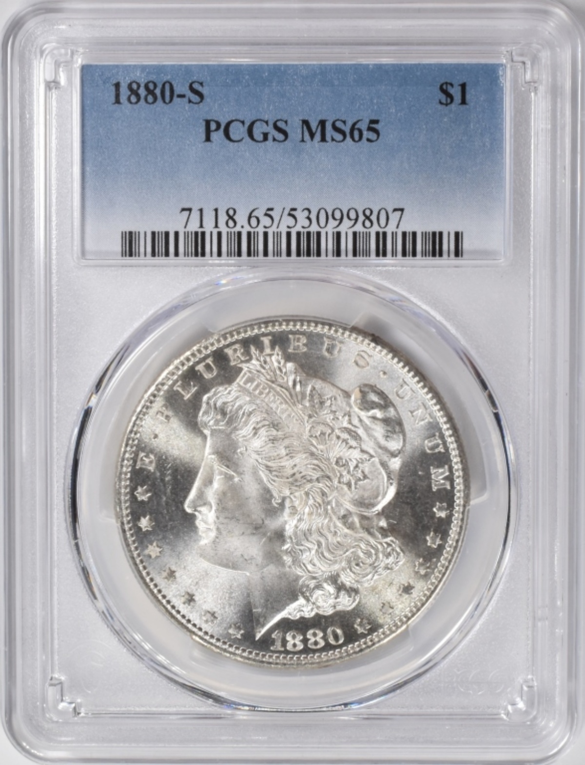 1880-S Morgan Dollar MS65 PCGS