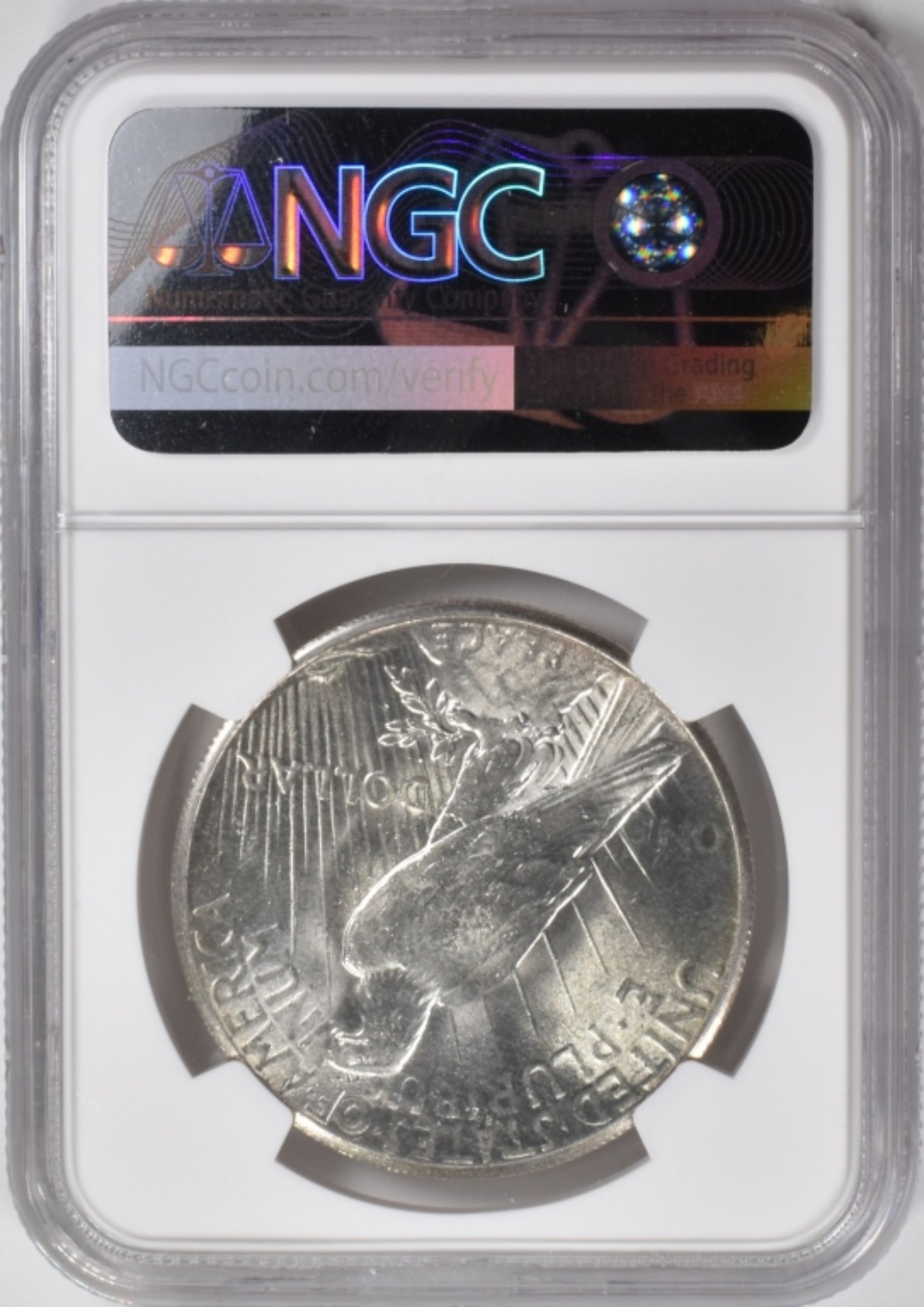 1927 Peace Dollar MS63 NGC