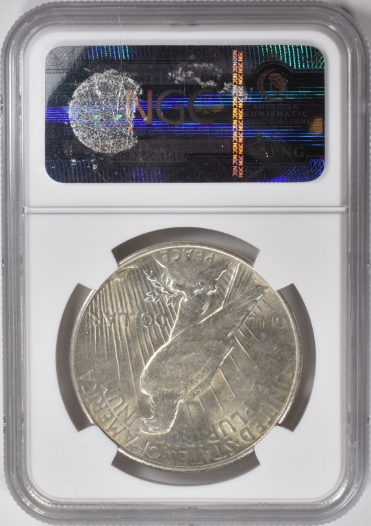 1935 Peace Dollar MS61 NGC