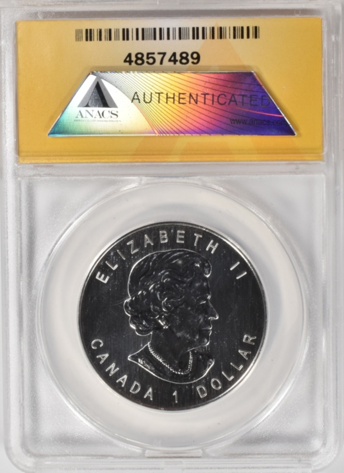 2006 Canada 1/2oz Silver Wolf MS63 Cameo ANACS