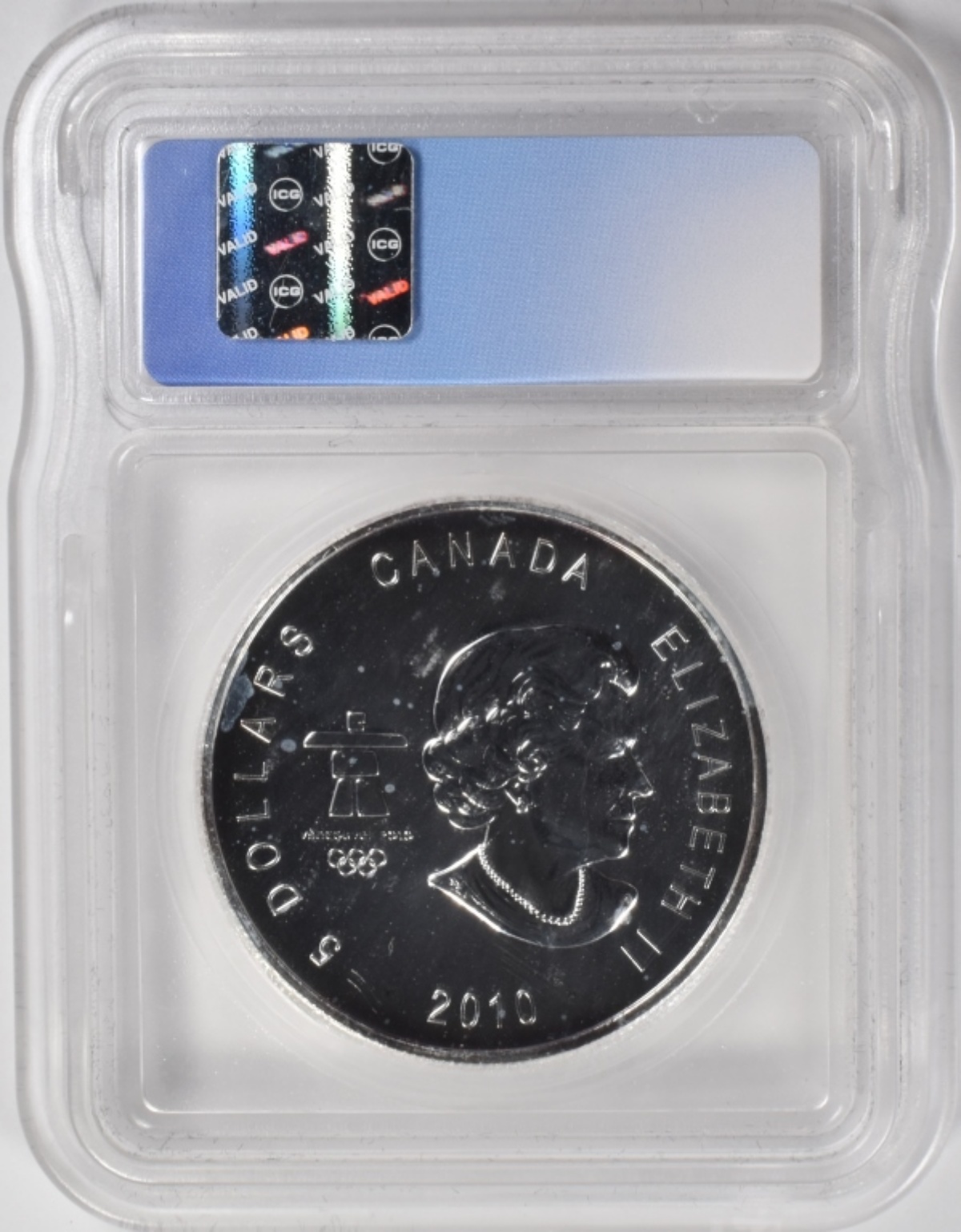 2010 Canada 1oz Silver Maple Leaf MS70 ICG
