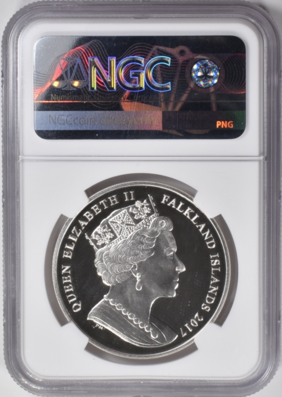 2017PM Falklands Silver Crown PF60 UC NGC