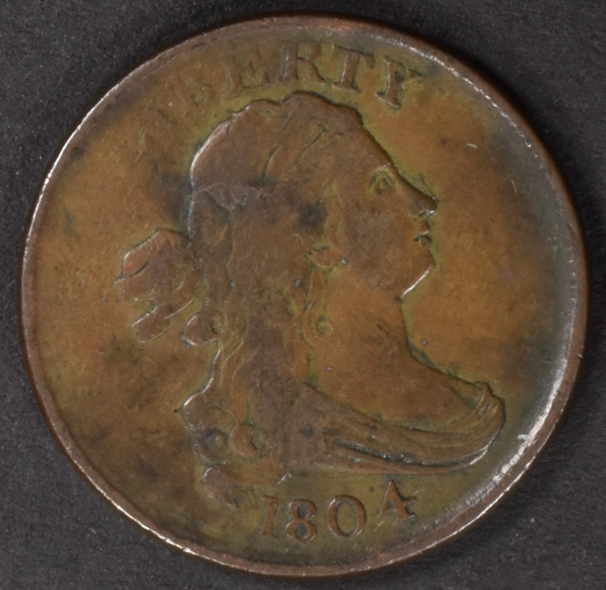 1804 Plain 4 Half Cent