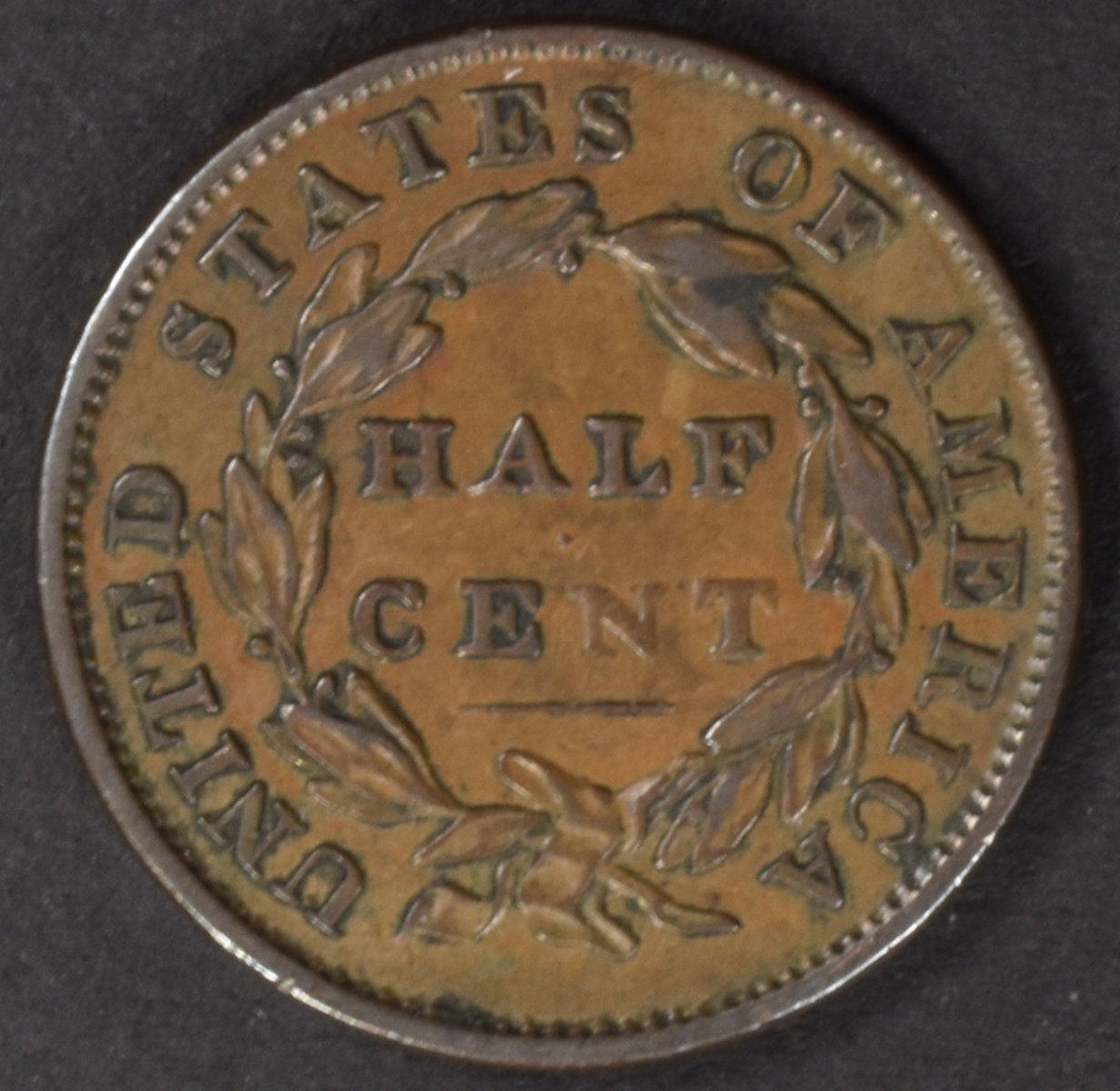 1834 Classic Head Half Cent