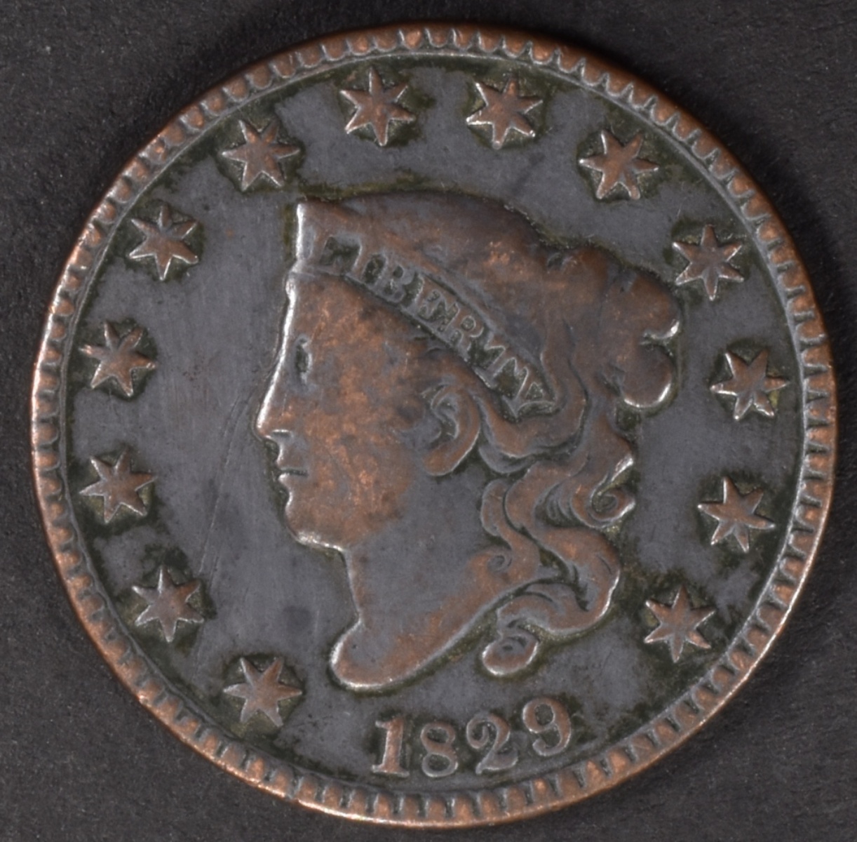 1829 Matron Head Large Cent