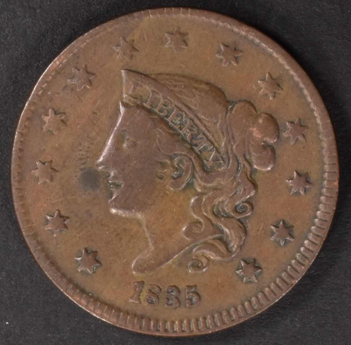 1835 Matron Head Large Cent