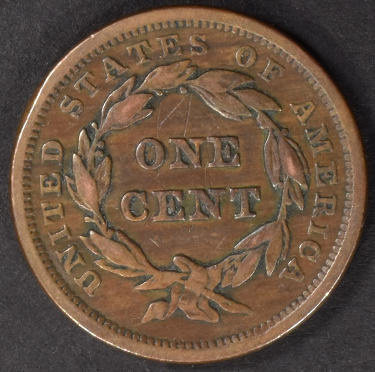 1842 Matron Head Large Date Large Cent
