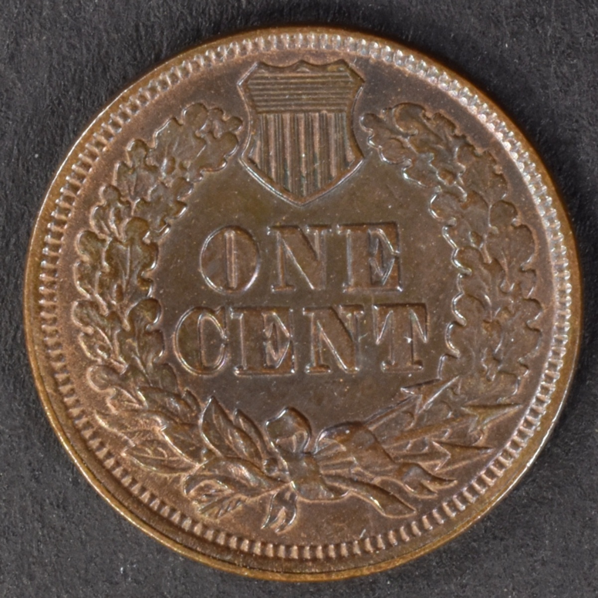 1865 Fancy 5 Indian Cent