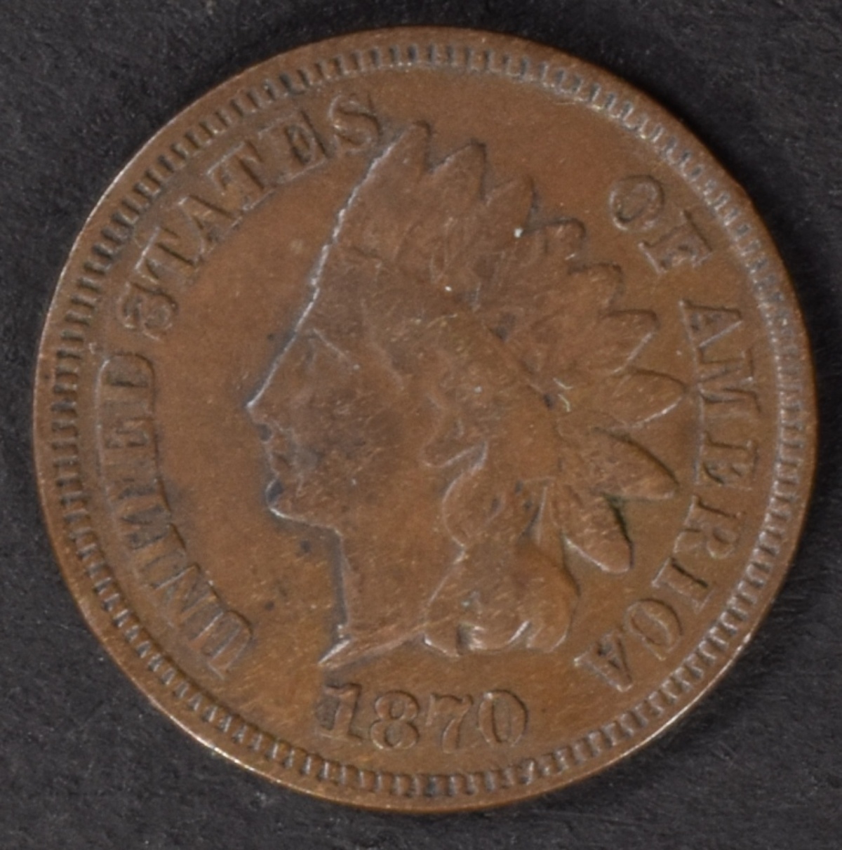 1870 Indian Cent