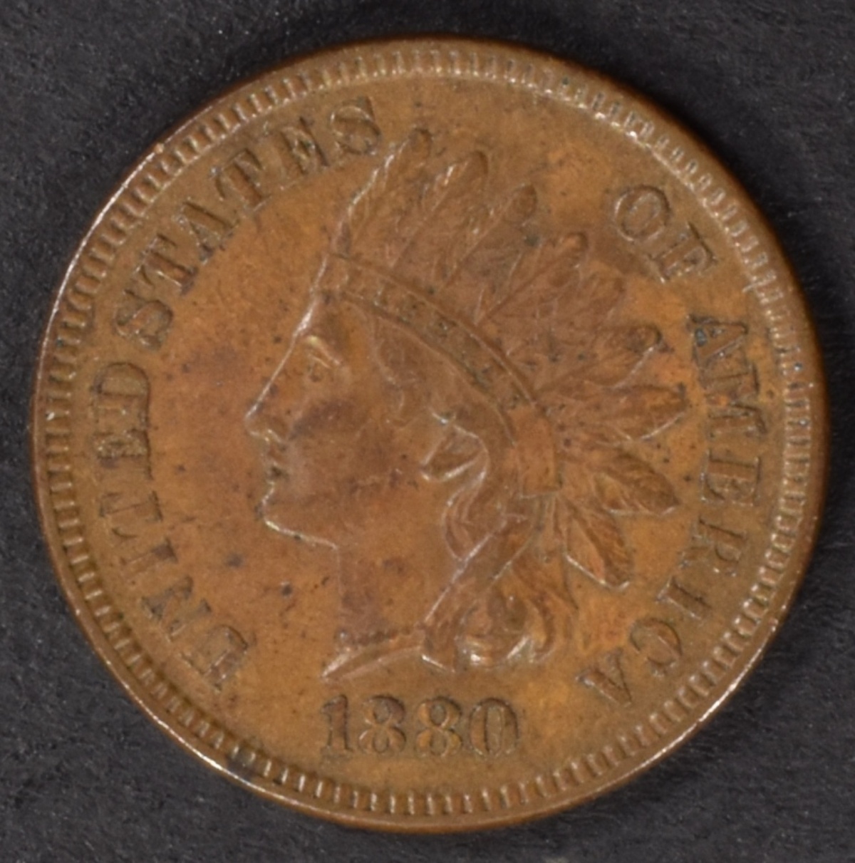 1880 Indian Cent
