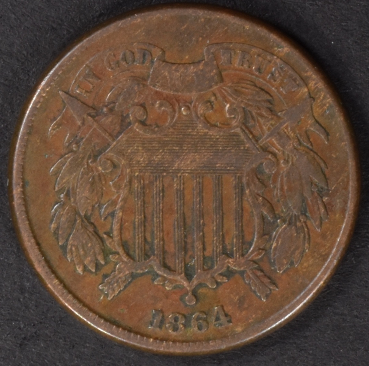 1864 Two Cent Piece