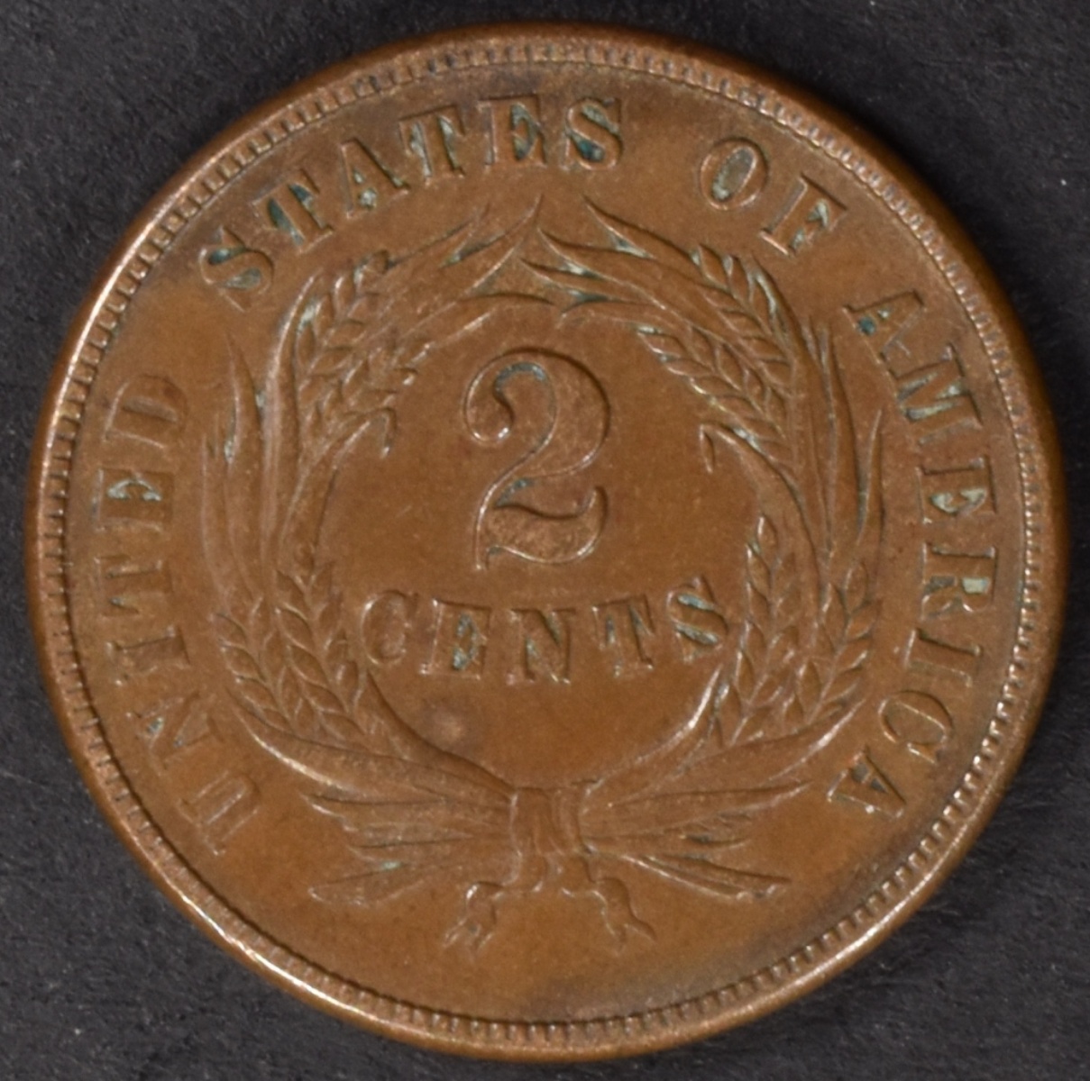 1865 Two Cent Piece