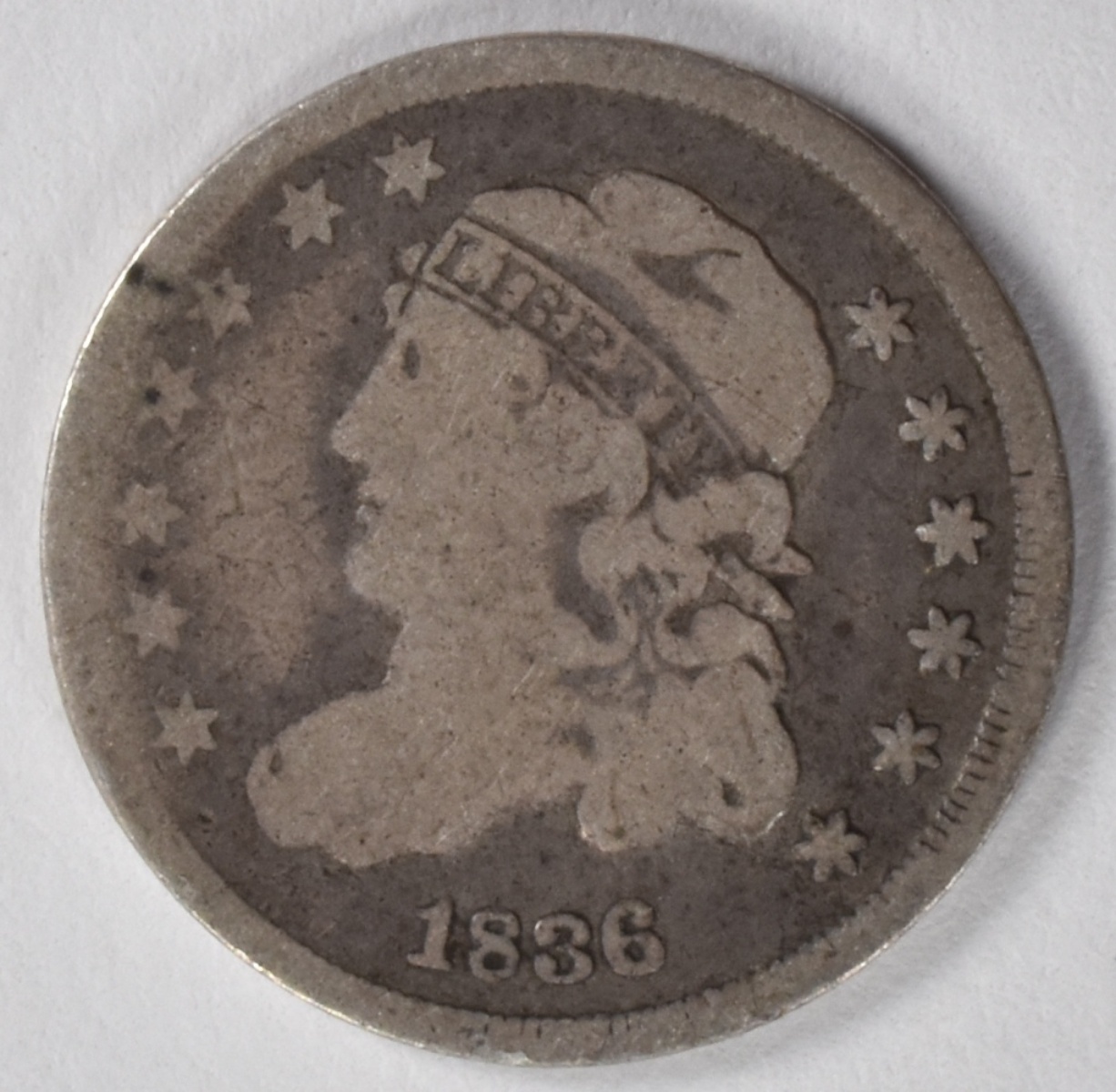 1836 Bust Half Dime