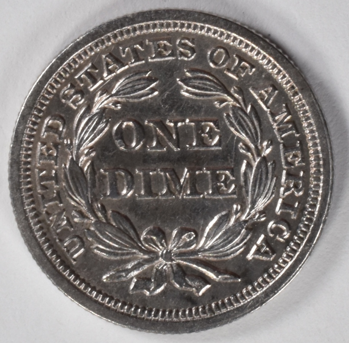 1854 Seated Dime