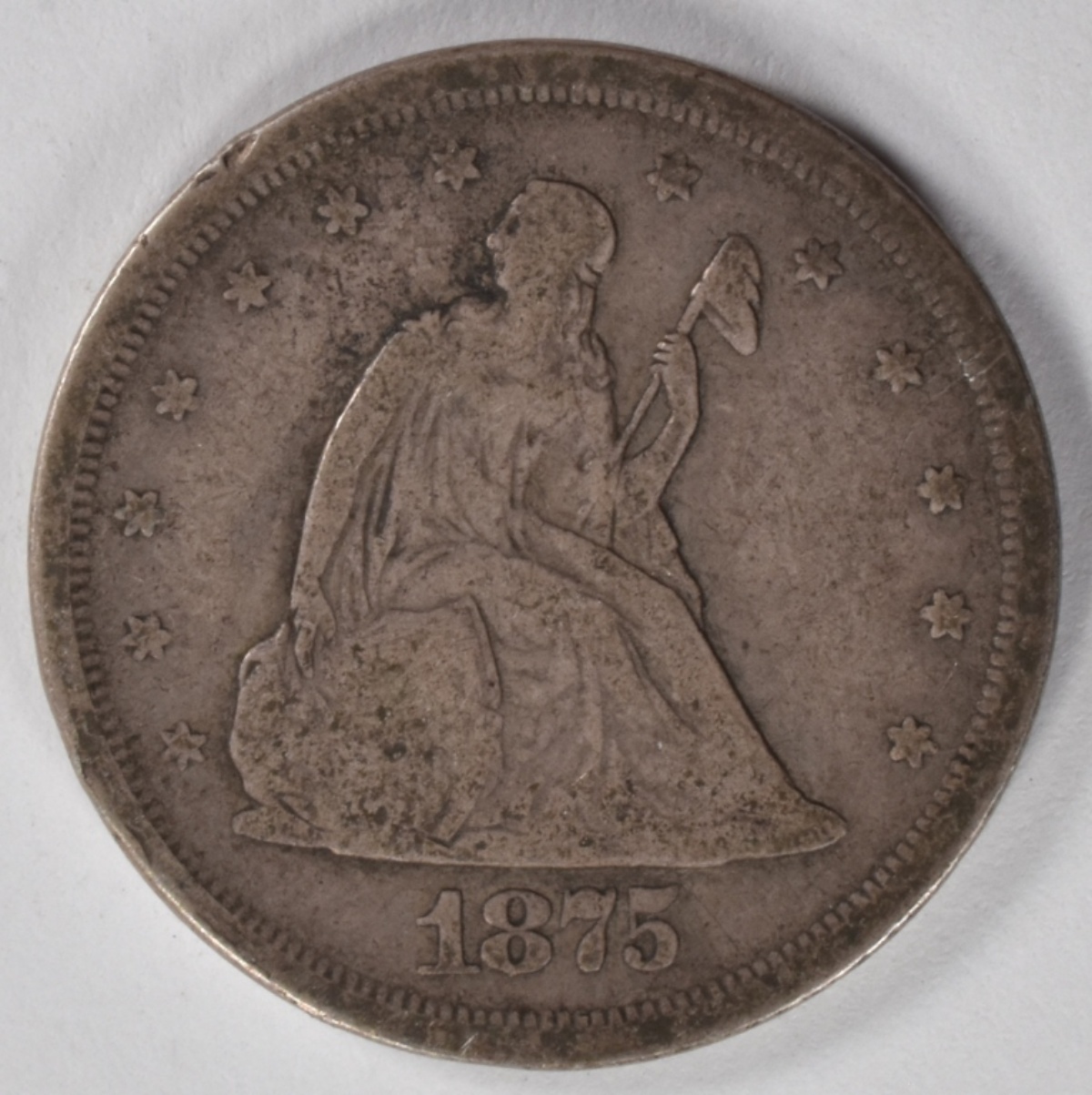 1875-S Twenty Cent Piece