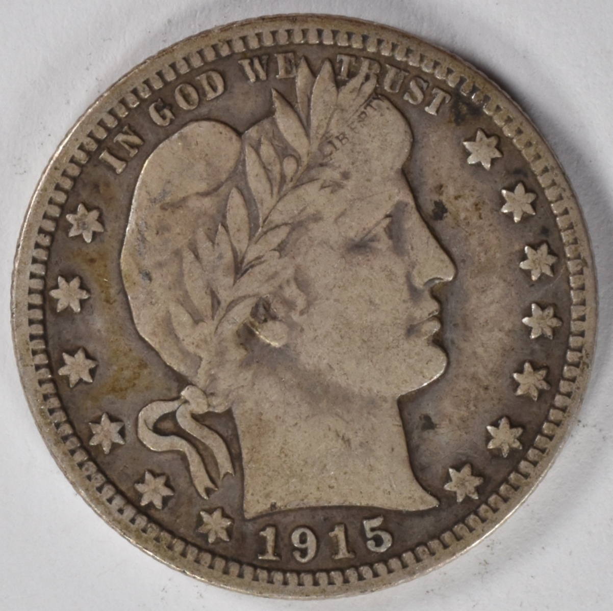 1915 Barber Quarter