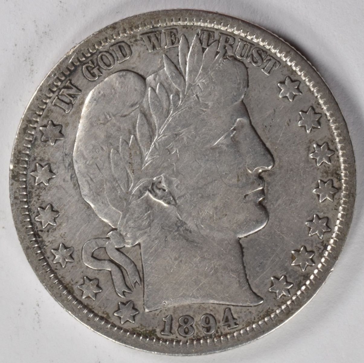 1894-S Barber Half Dollar