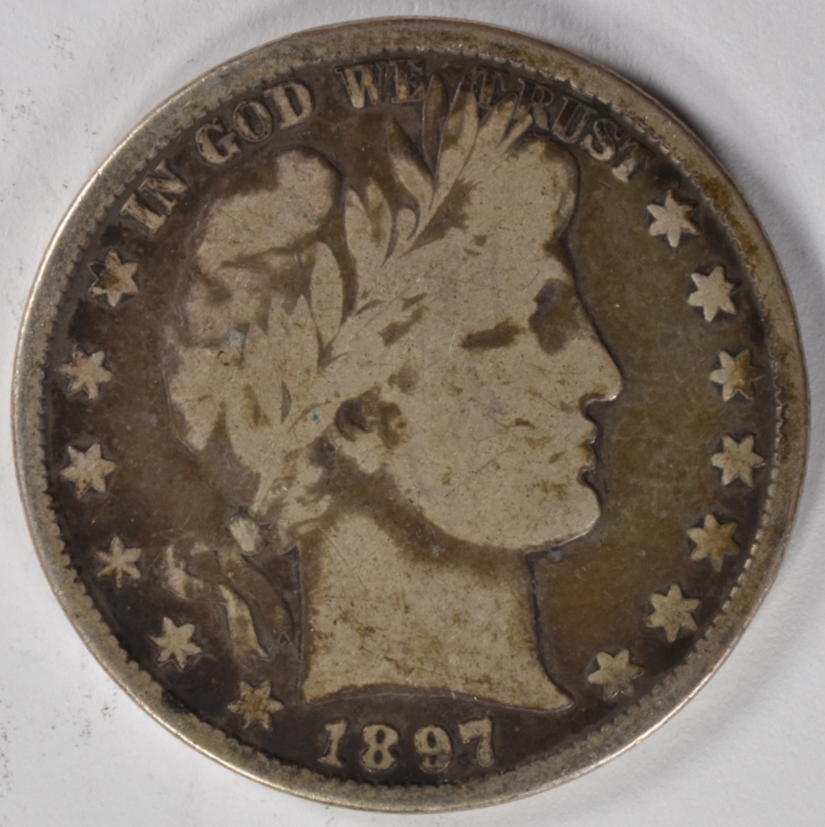 1897 Barber Half Dollar
