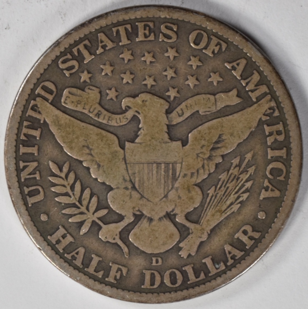 1913-D Barber Half Dollar