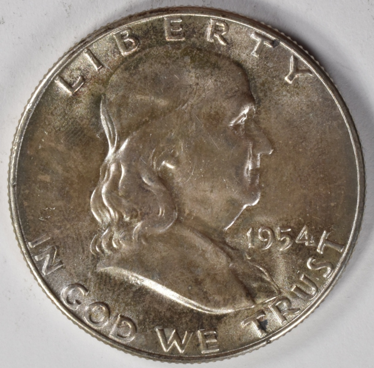 1954-S Franklin Half Dollar