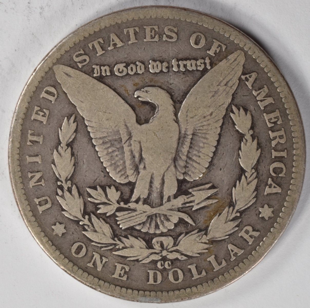 1890-CC Morgan Dollar