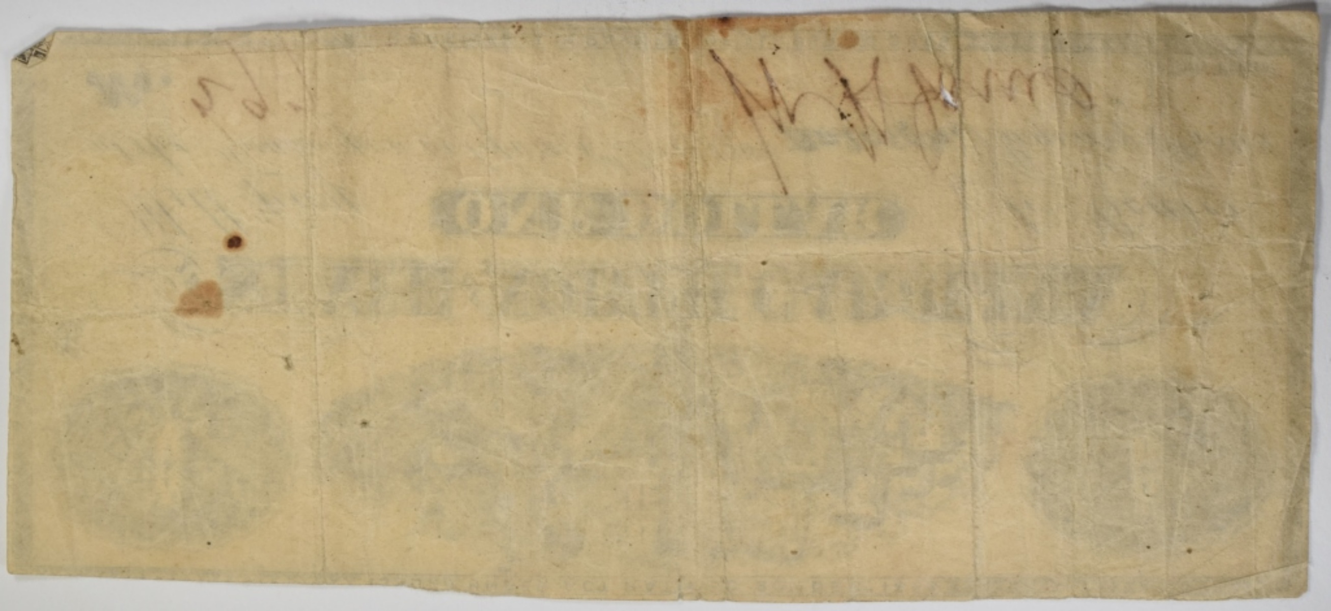 1863 State of North Carolina Raleigh $1 Bank Note