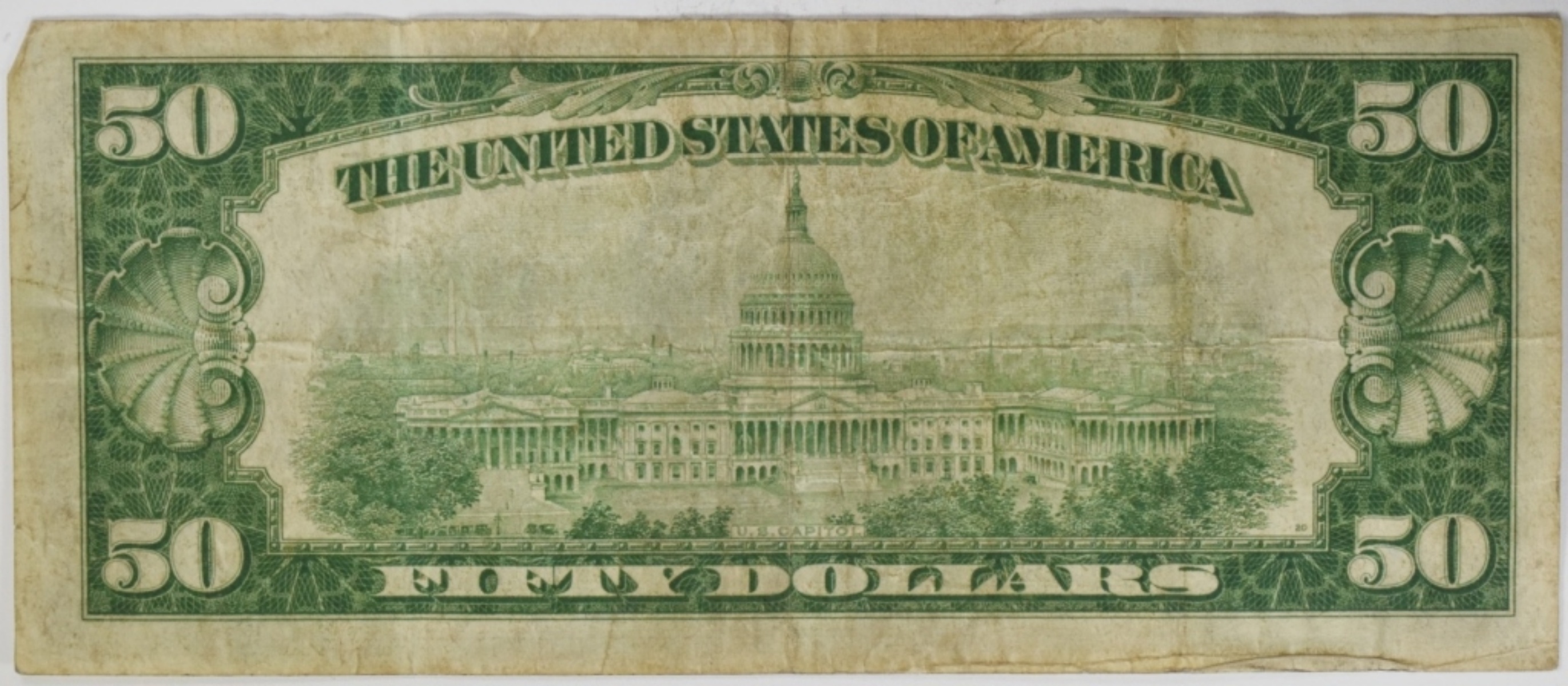 1928A $50 Federal Reserve Note