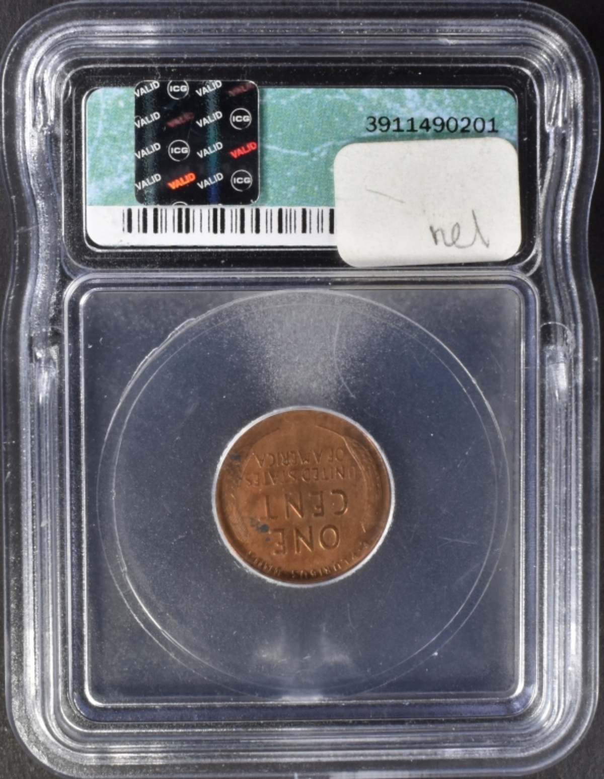 1931-S Lincoln Cent EF45 Details Cleaned ICG