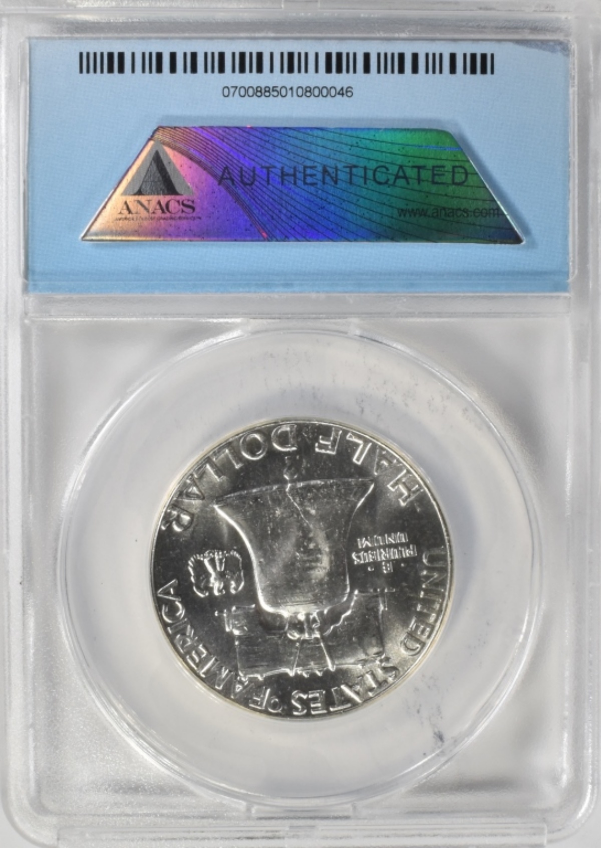 1963 Franklin Half Dollar MS60 or Better ANACS