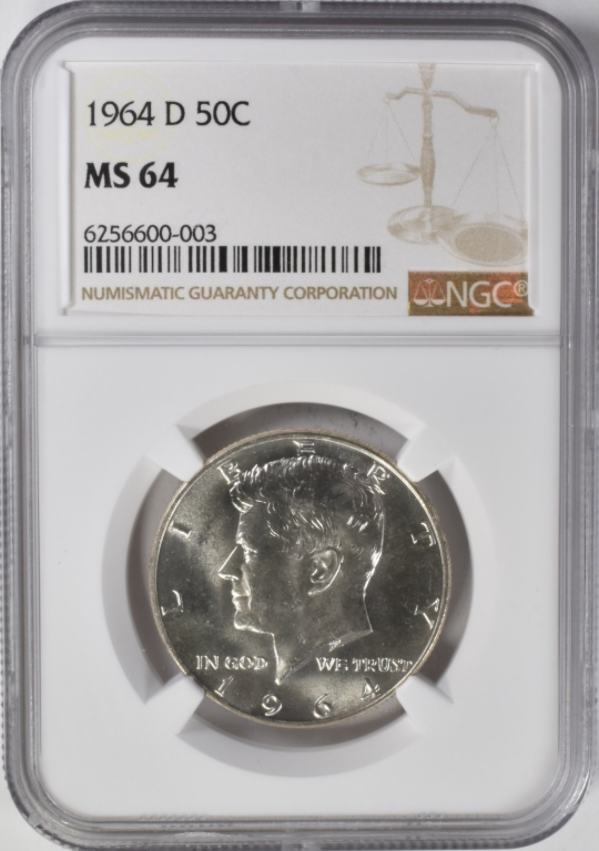 1964-D Kennedy Half Dollar